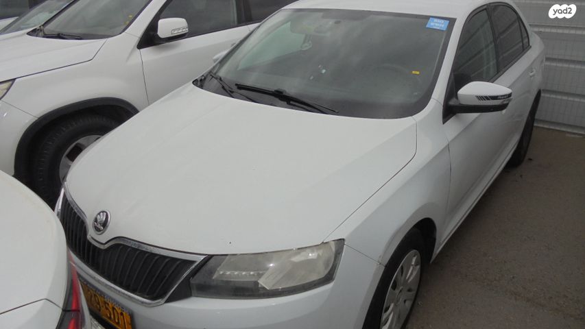 מודעת רכב סקודה ראפיד