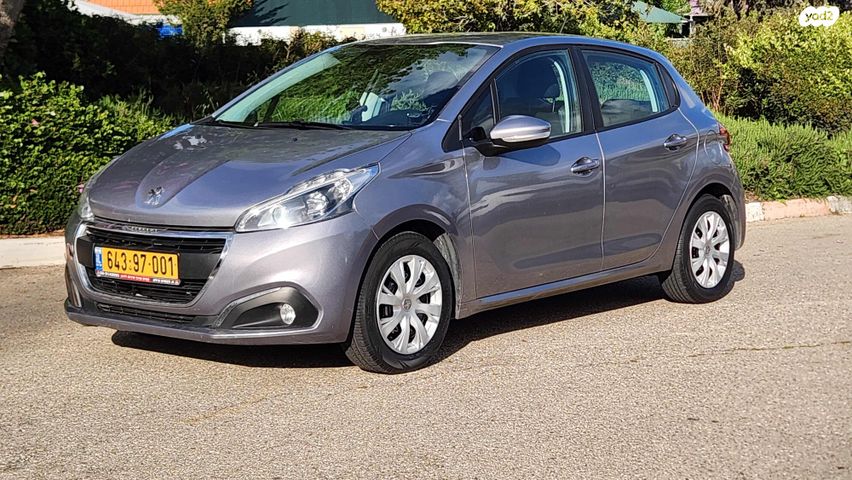 מודעת רכב פיג'ו 208