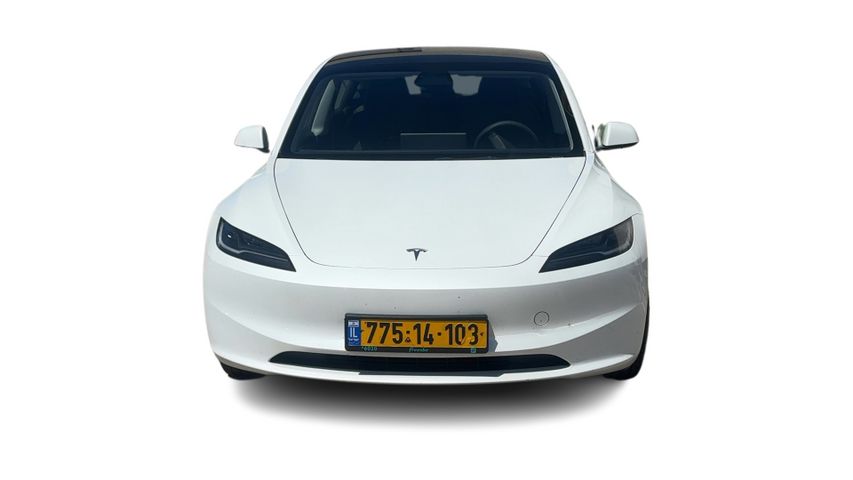 מודעת רכב טסלה מודל 3