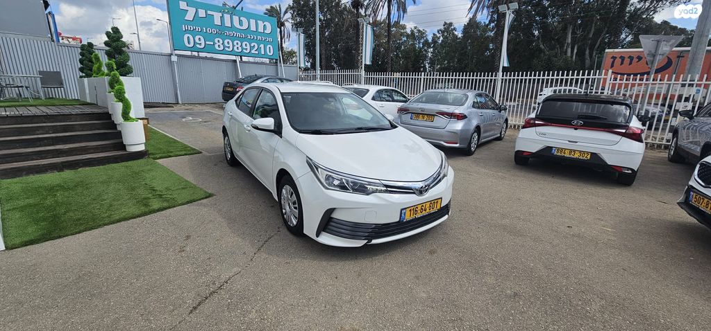 מודעת רכב טויוטה קורולה