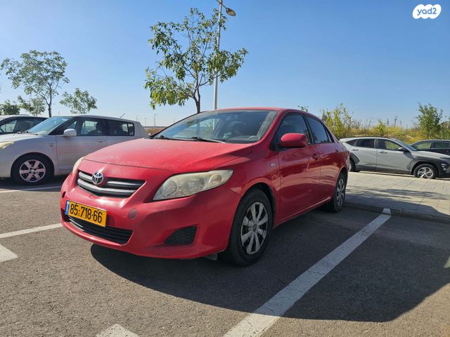 מודעת רכב טויוטה קורולה