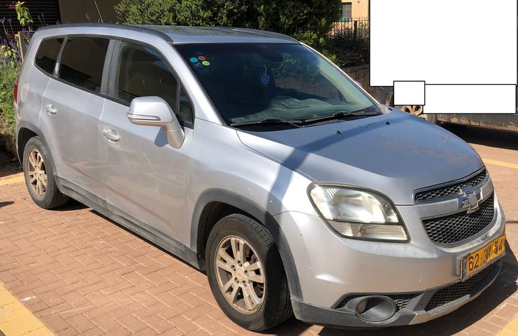 מודעת רכב שברולט אורלנדו