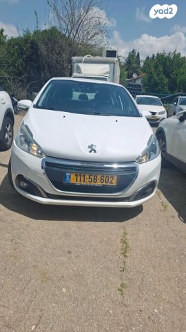 מודעת רכב פיג'ו 208