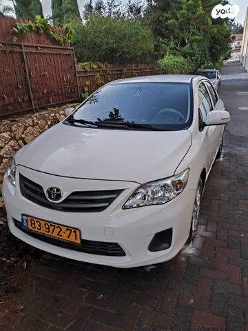 מודעת רכב טויוטה קורולה