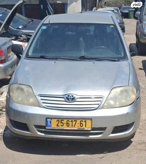 מודעת רכב טויוטה קורולה