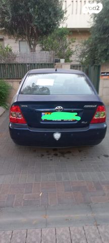 מודעת רכב טויוטה קורולה