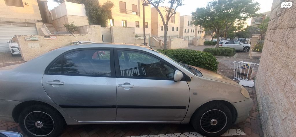 מודעת רכב טויוטה קורולה
