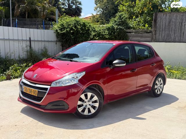 מודעת רכב פיג'ו 208 1