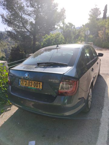 מודעת רכב סקודה ראפיד