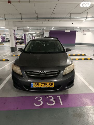 מודעת רכב טויוטה קורולה