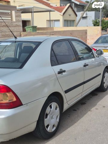 מודעת רכב טויוטה קורולה