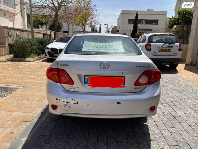 מודעת רכב טויוטה קורולה