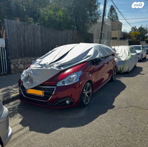 מודעת רכב פיג'ו 208