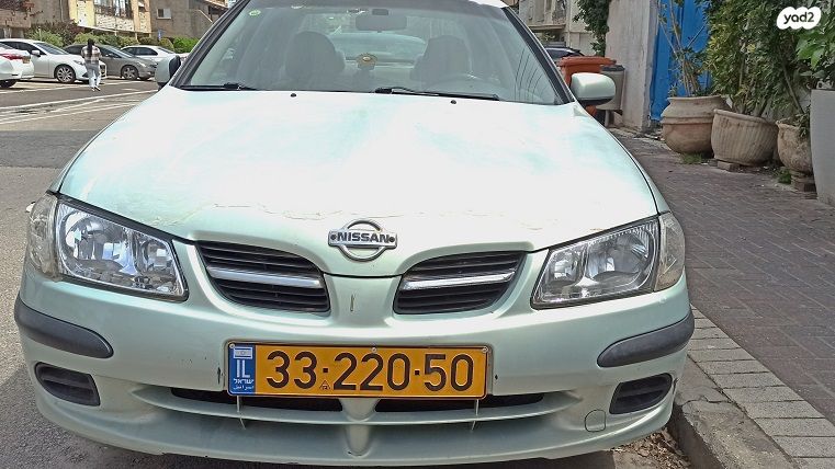 מודעת רכב ניסאן אלמרה