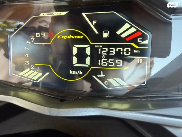 מודעת רכב סאן יאנג קרוזים 125