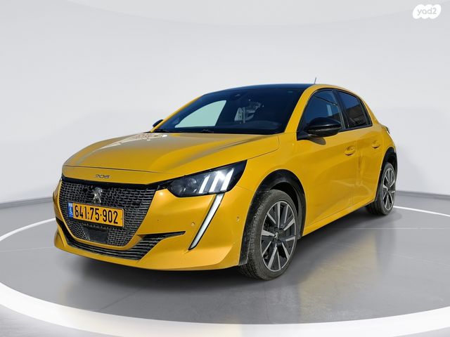 מודעת רכב פיג'ו 208