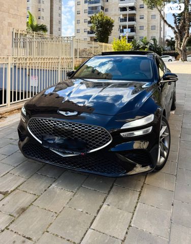 מודעת רכב ג'נסיס G70