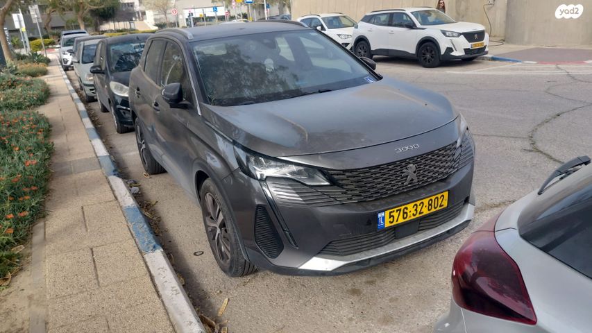 מודעת רכב פיג'ו 3008