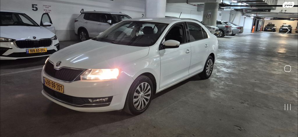 מודעת רכב סקודה ראפיד