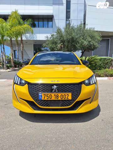 מודעת רכב פיג'ו 208