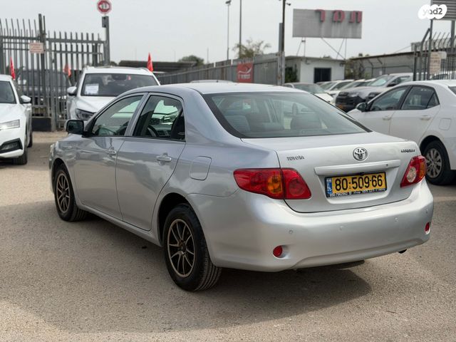 מודעת רכב טויוטה קורולה