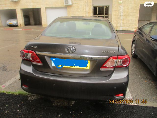 מודעת רכב טויוטה קורולה