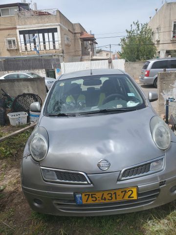 מודעת רכב ניסאן מיקרה
