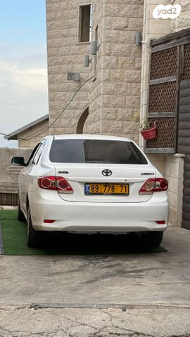 מודעת רכב טויוטה קורולה