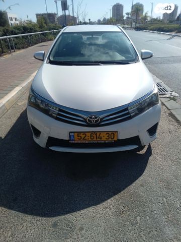 מודעת רכב טויוטה קורולה