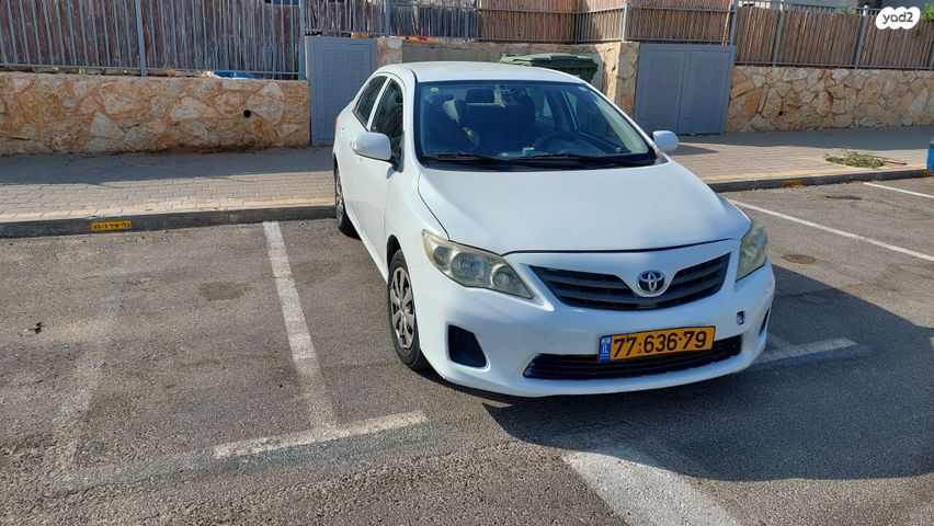מודעת רכב טויוטה קורולה