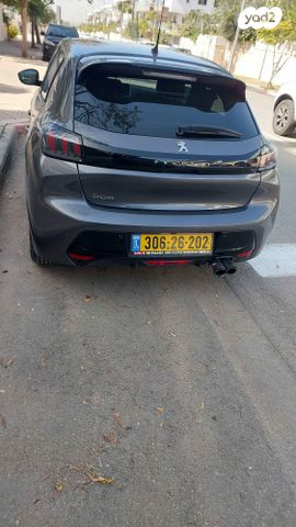 מודעת רכב פיג'ו 208