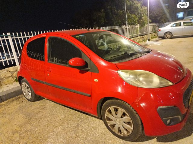 מודעת רכב פיג'ו 107