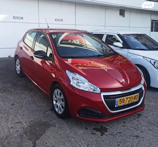 מודעת רכב פיג'ו 208