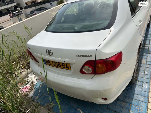 מודעת רכב טויוטה קורולה