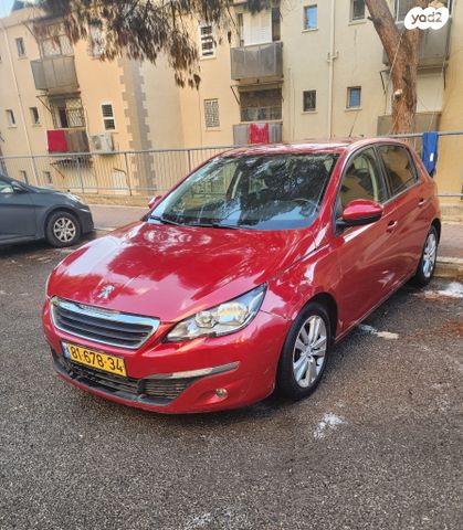 מודעת רכב פיג'ו 308