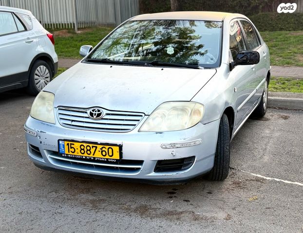 מודעת רכב טויוטה קורולה