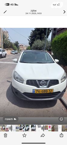 מודעת רכב ניסאן קשקאי