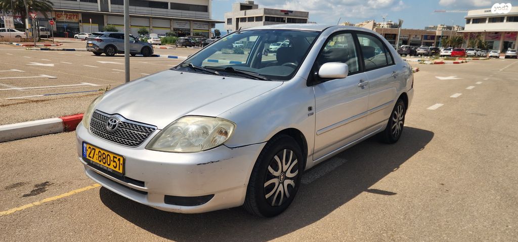 מודעת רכב טויוטה קורולה