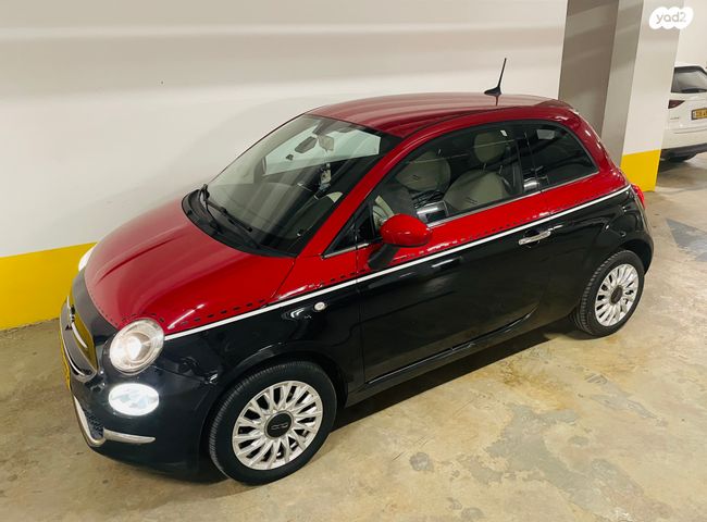 מודעת רכב פיאט 500