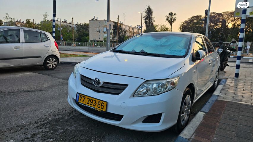 מודעת רכב טויוטה קורולה