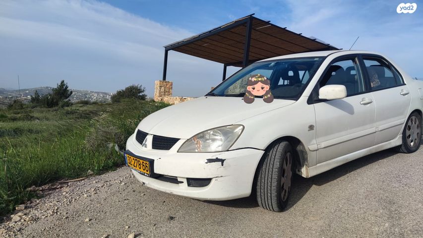 מודעת רכב מיצובישי לנסר