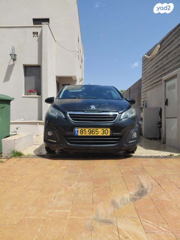 מודעת רכב פיג'ו 108