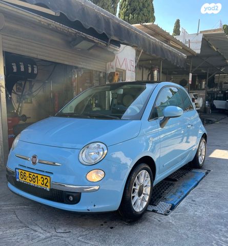 מודעת רכב פיאט 500