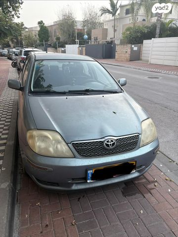 מודעת רכב טויוטה קורולה