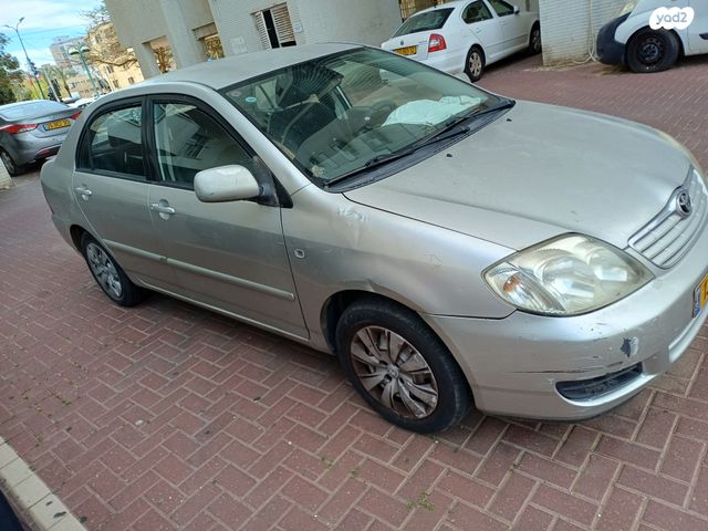 מודעת רכב טויוטה קורולה