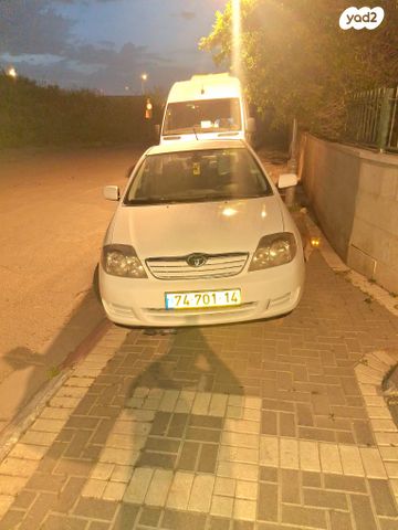 מודעת רכב טויוטה קורולה