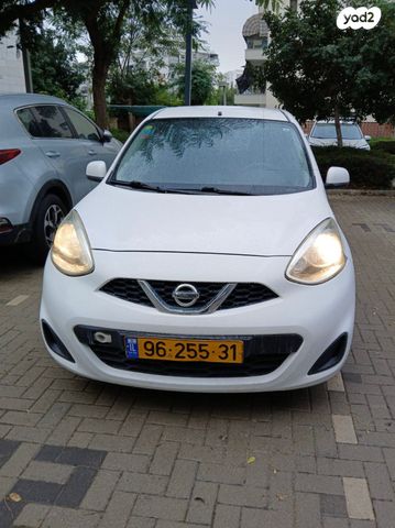 מודעת רכב ניסאן מיקרה