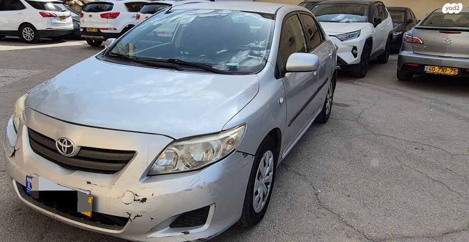 מודעת רכב טויוטה קורולה