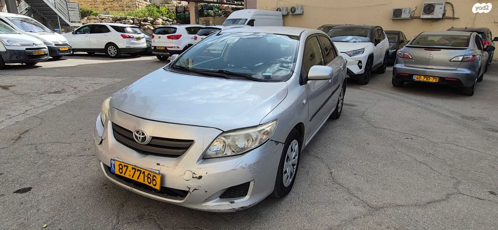 מודעת רכב טויוטה קורולה