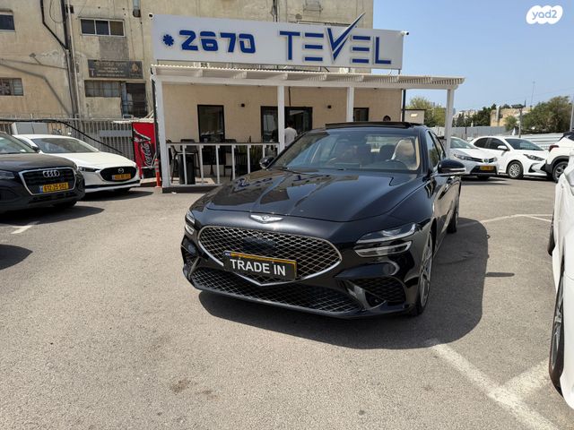 מודעת רכב ג'נסיס G70